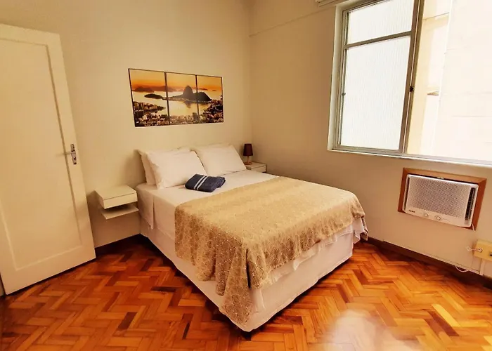 Excelente Apartamento A 1Min Da Praia De Copacabana