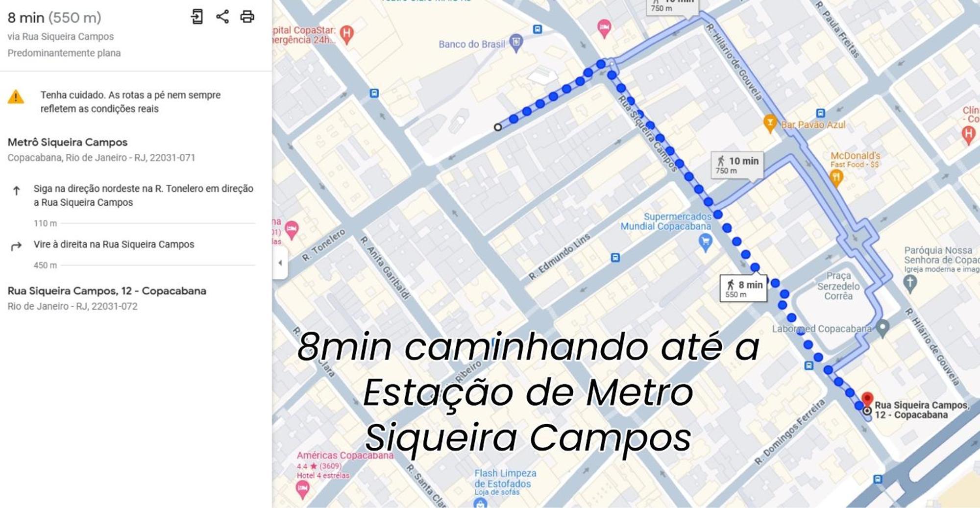Apartamento Excelente A 1min Da De Copacabana *